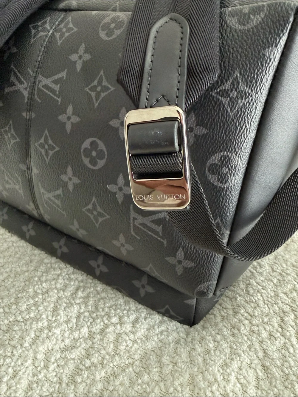 Louis Vuitton Discovery Backpack MM Monogram Eclipse